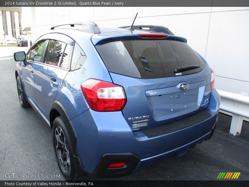Quartz Blue Pearl / Ivory 2014 Subaru XV Crosstrek 2.0i Limited