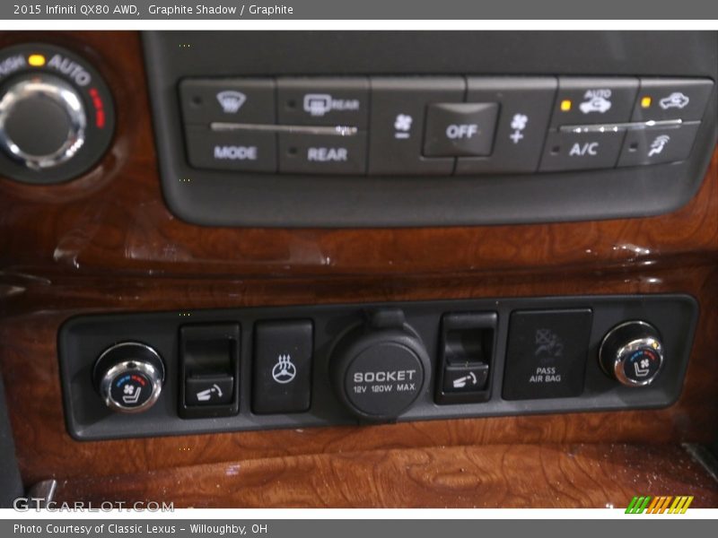Graphite Shadow / Graphite 2015 Infiniti QX80 AWD