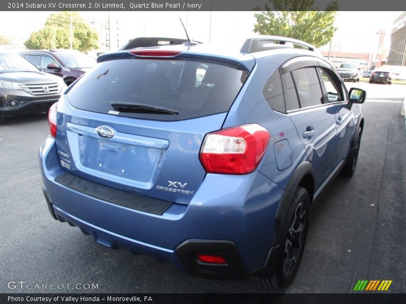 Quartz Blue Pearl / Ivory 2014 Subaru XV Crosstrek 2.0i Limited