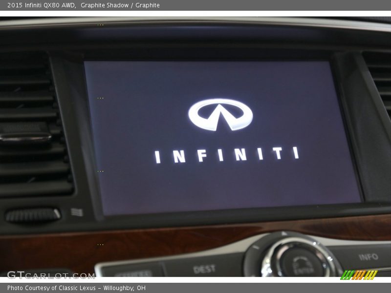 Graphite Shadow / Graphite 2015 Infiniti QX80 AWD