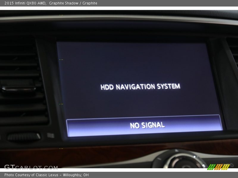 Graphite Shadow / Graphite 2015 Infiniti QX80 AWD