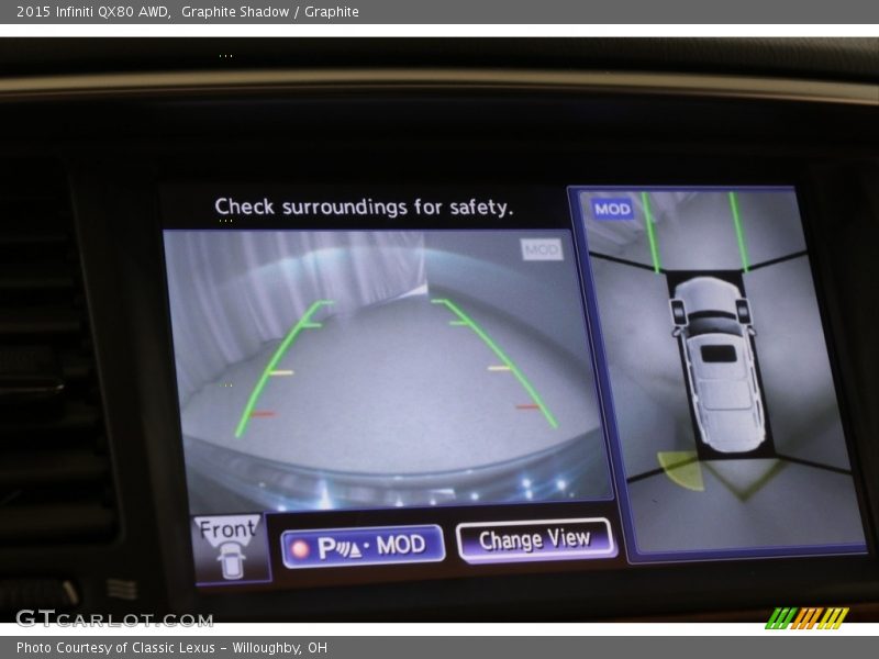 Graphite Shadow / Graphite 2015 Infiniti QX80 AWD