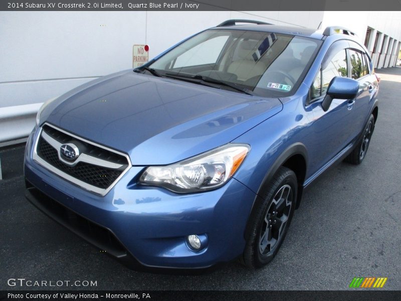 Quartz Blue Pearl / Ivory 2014 Subaru XV Crosstrek 2.0i Limited