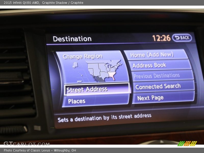 Graphite Shadow / Graphite 2015 Infiniti QX80 AWD