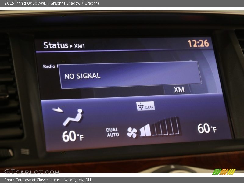 Graphite Shadow / Graphite 2015 Infiniti QX80 AWD