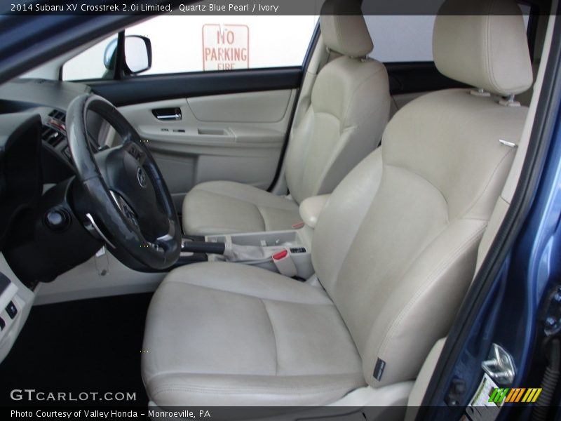 Quartz Blue Pearl / Ivory 2014 Subaru XV Crosstrek 2.0i Limited