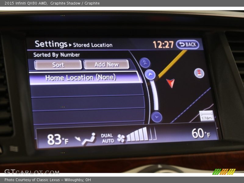 Graphite Shadow / Graphite 2015 Infiniti QX80 AWD