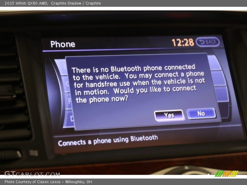 Graphite Shadow / Graphite 2015 Infiniti QX80 AWD