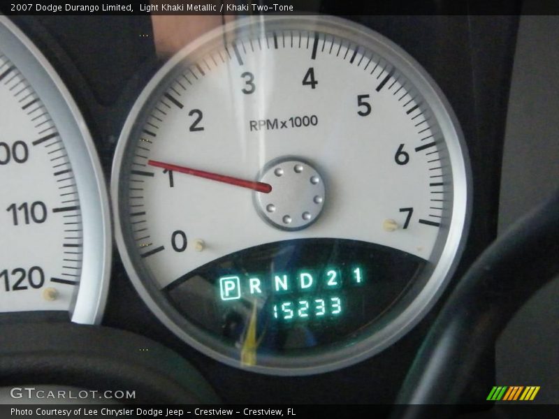 Light Khaki Metallic / Khaki Two-Tone 2007 Dodge Durango Limited