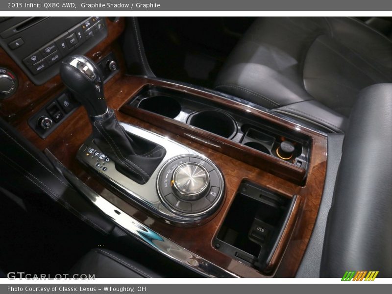Graphite Shadow / Graphite 2015 Infiniti QX80 AWD