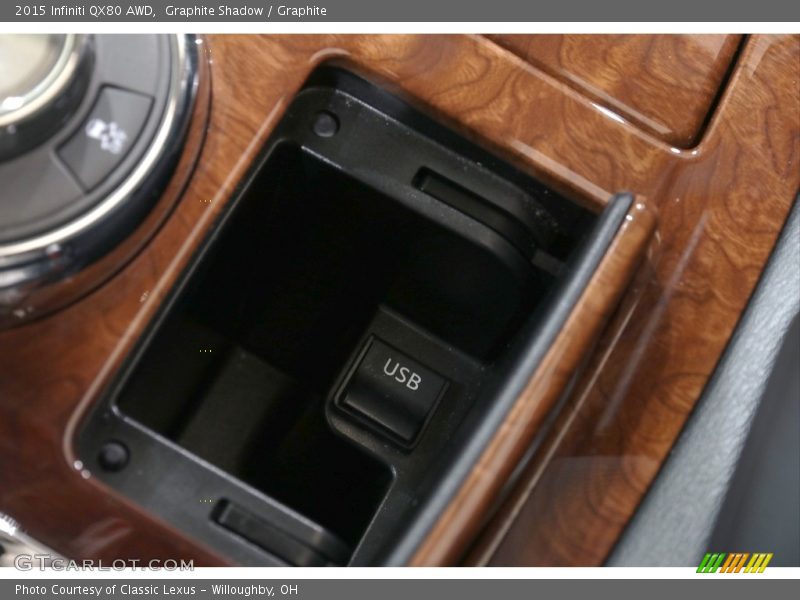Graphite Shadow / Graphite 2015 Infiniti QX80 AWD