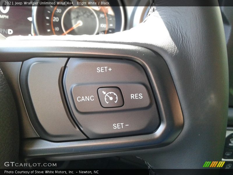 Bright White / Black 2021 Jeep Wrangler Unlimited Willys 4x4