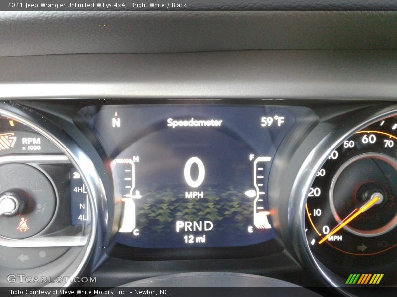 Bright White / Black 2021 Jeep Wrangler Unlimited Willys 4x4