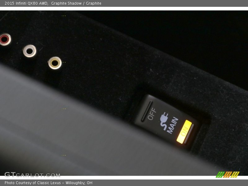 Graphite Shadow / Graphite 2015 Infiniti QX80 AWD