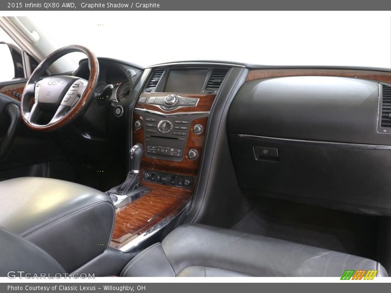 Graphite Shadow / Graphite 2015 Infiniti QX80 AWD