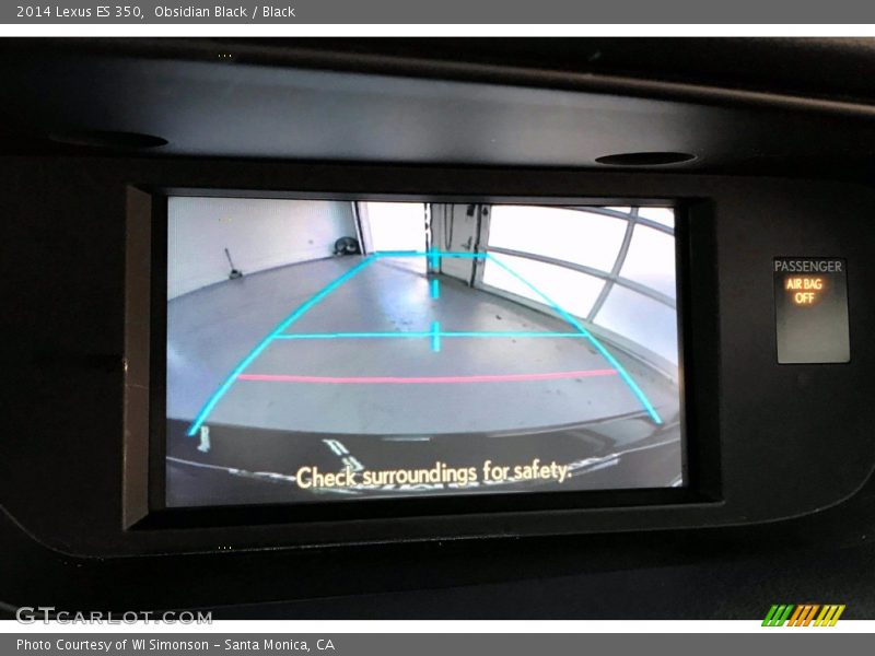Obsidian Black / Black 2014 Lexus ES 350