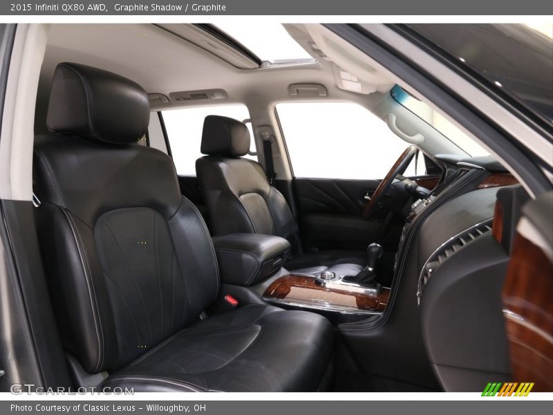Graphite Shadow / Graphite 2015 Infiniti QX80 AWD