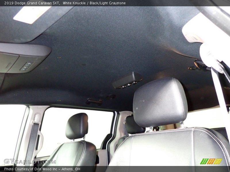 White Knuckle / Black/Light Graystone 2019 Dodge Grand Caravan SXT