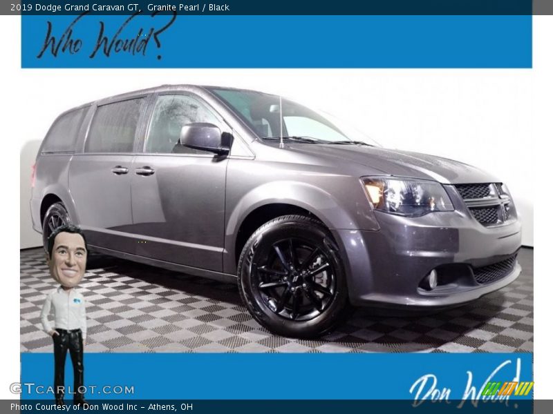 Granite Pearl / Black 2019 Dodge Grand Caravan GT