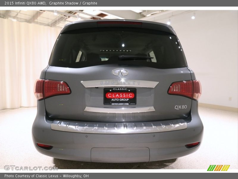 Graphite Shadow / Graphite 2015 Infiniti QX80 AWD