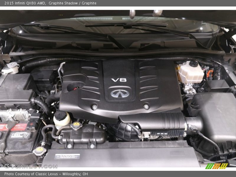 Graphite Shadow / Graphite 2015 Infiniti QX80 AWD