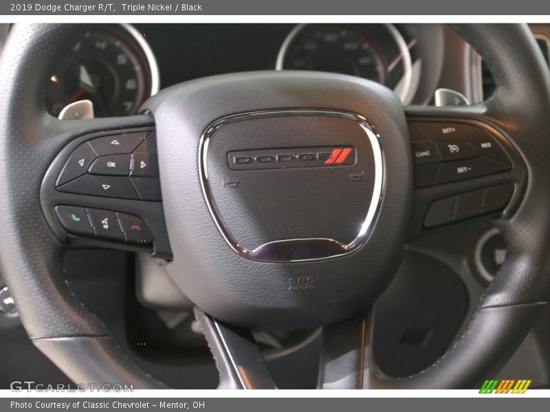 Triple Nickel / Black 2019 Dodge Charger R/T