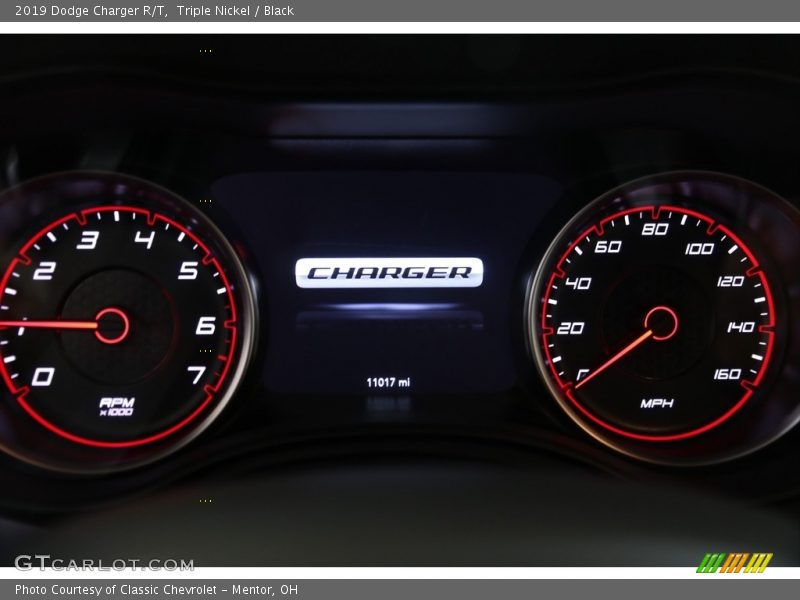 Triple Nickel / Black 2019 Dodge Charger R/T