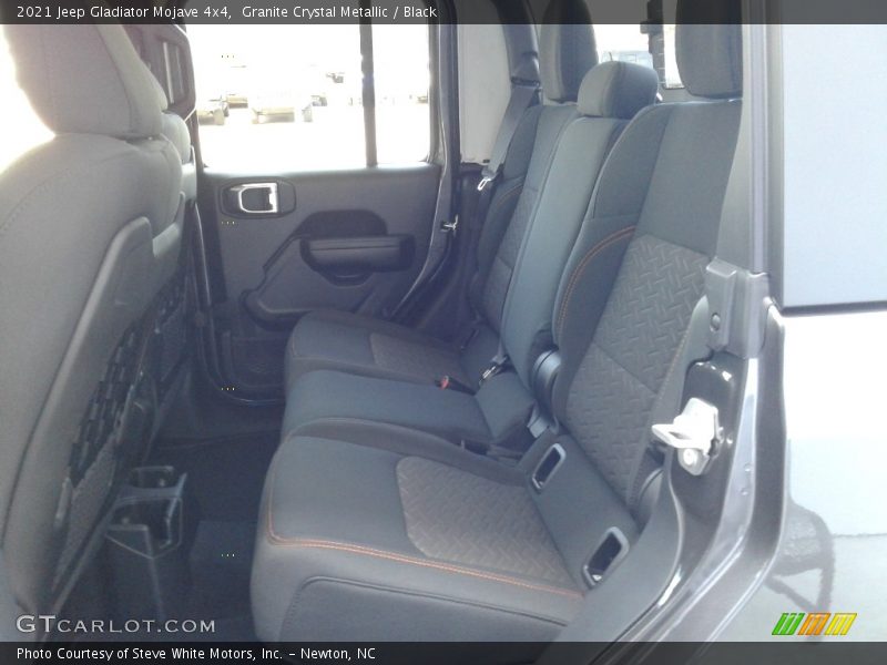 Rear Seat of 2021 Gladiator Mojave 4x4