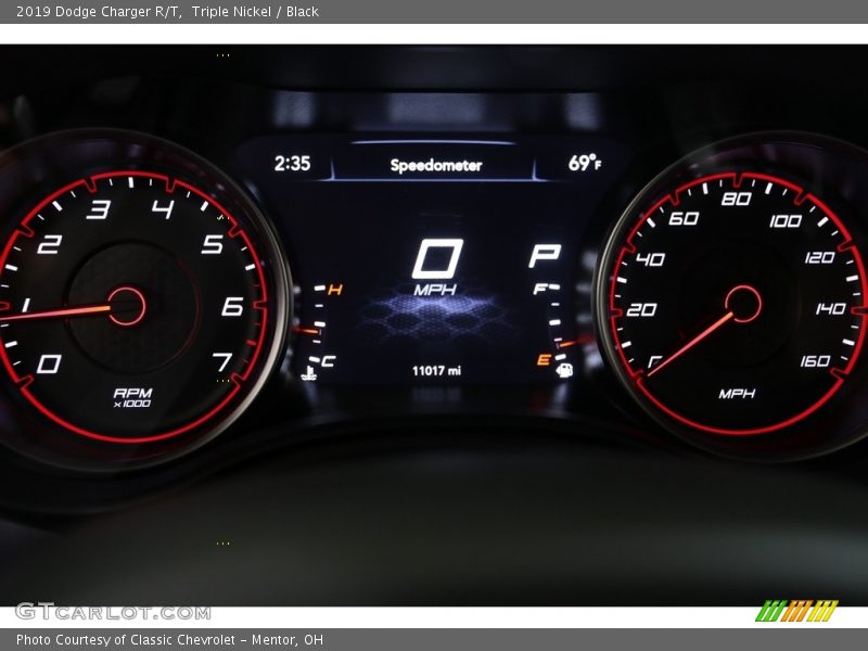 Triple Nickel / Black 2019 Dodge Charger R/T
