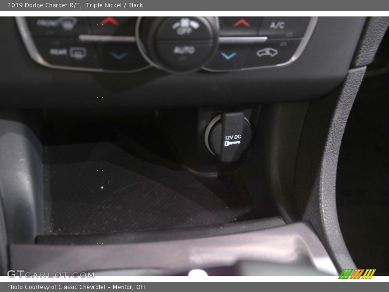 Triple Nickel / Black 2019 Dodge Charger R/T