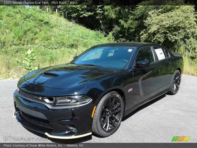 Pitch Black / Black 2020 Dodge Charger Scat Pack