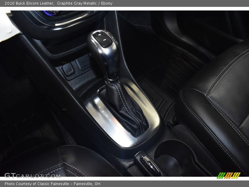 Graphite Gray Metallic / Ebony 2016 Buick Encore Leather
