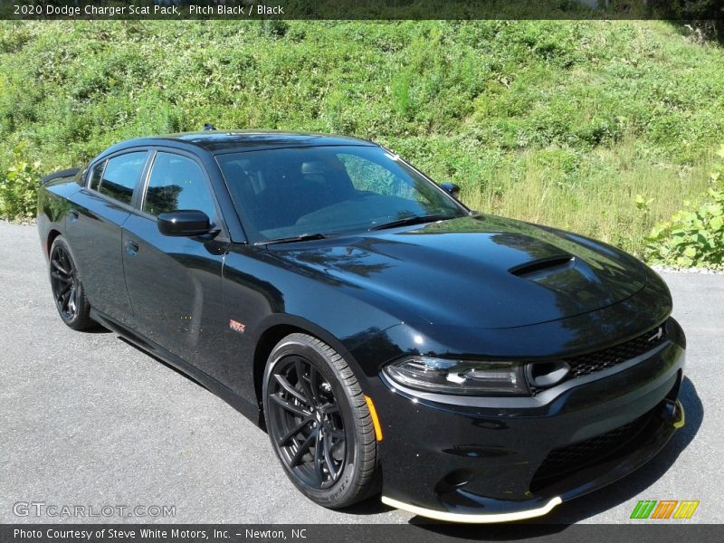Pitch Black / Black 2020 Dodge Charger Scat Pack