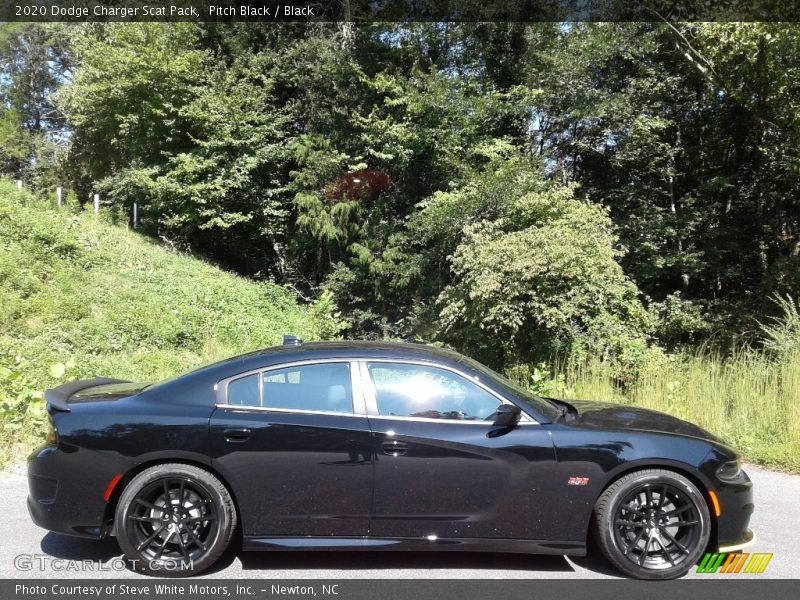 Pitch Black / Black 2020 Dodge Charger Scat Pack