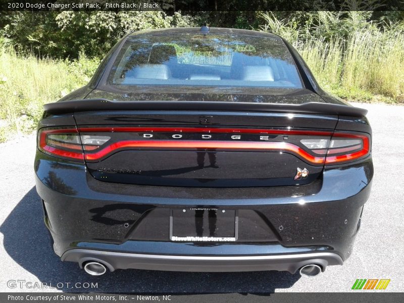Pitch Black / Black 2020 Dodge Charger Scat Pack