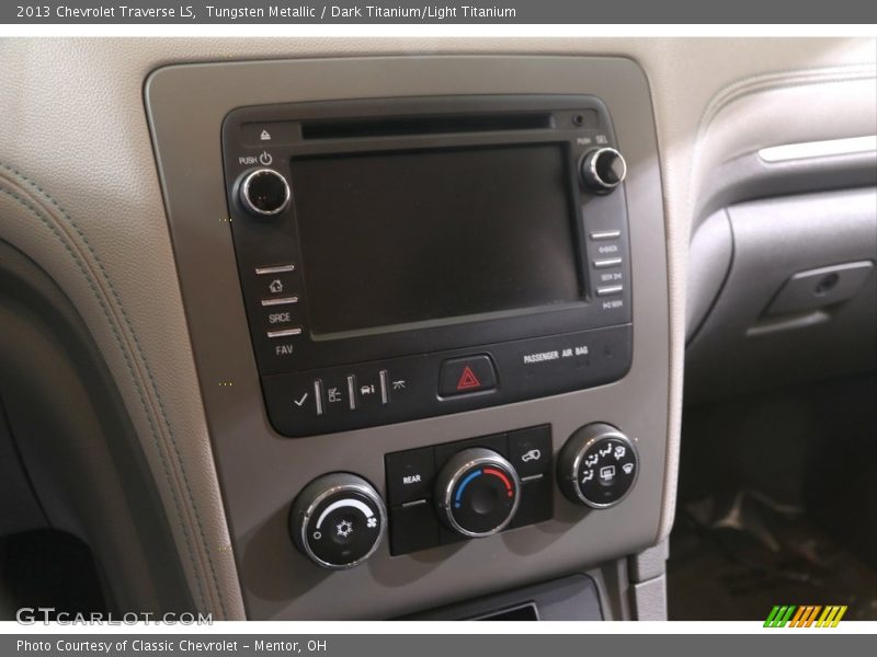 Controls of 2013 Traverse LS
