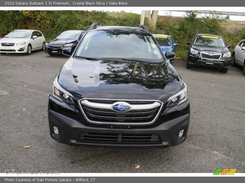 Crystal Black Silica / Slate Black 2020 Subaru Outback 2.5i Premium