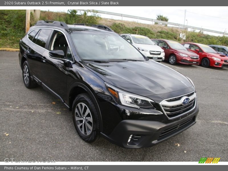 Crystal Black Silica / Slate Black 2020 Subaru Outback 2.5i Premium