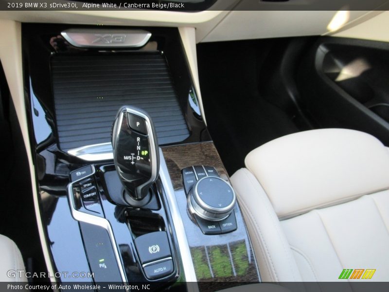Alpine White / Canberra Beige/Black 2019 BMW X3 sDrive30i