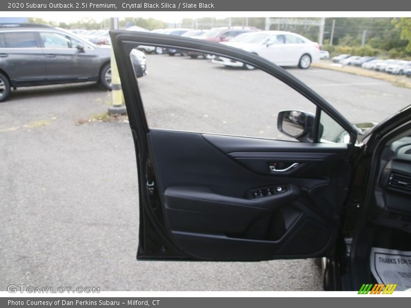 Crystal Black Silica / Slate Black 2020 Subaru Outback 2.5i Premium