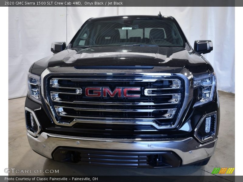 Onyx Black / Jet Black 2020 GMC Sierra 1500 SLT Crew Cab 4WD