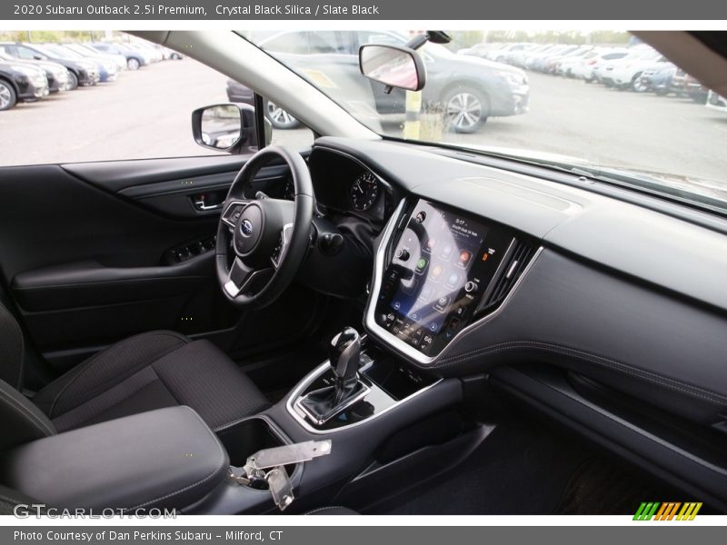Crystal Black Silica / Slate Black 2020 Subaru Outback 2.5i Premium