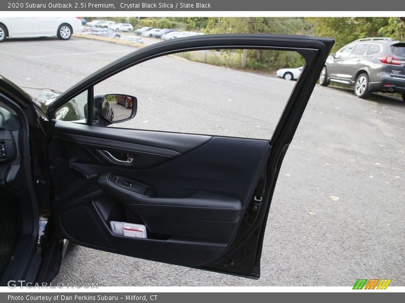 Crystal Black Silica / Slate Black 2020 Subaru Outback 2.5i Premium