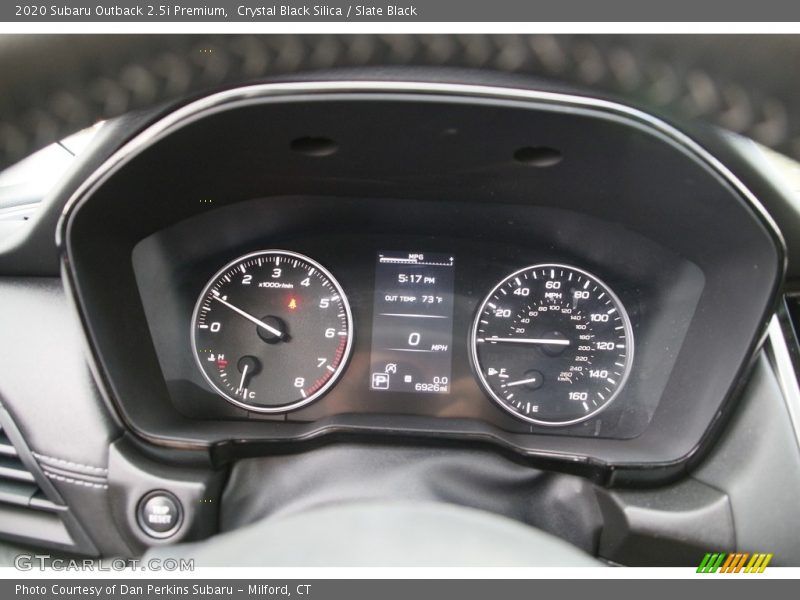 Crystal Black Silica / Slate Black 2020 Subaru Outback 2.5i Premium