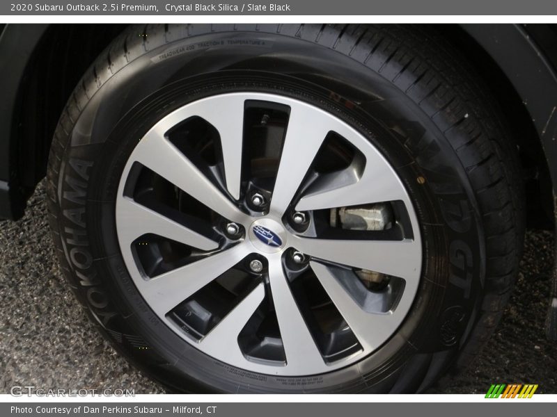 Crystal Black Silica / Slate Black 2020 Subaru Outback 2.5i Premium