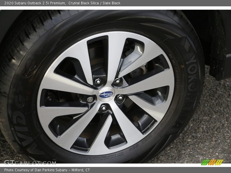 Crystal Black Silica / Slate Black 2020 Subaru Outback 2.5i Premium