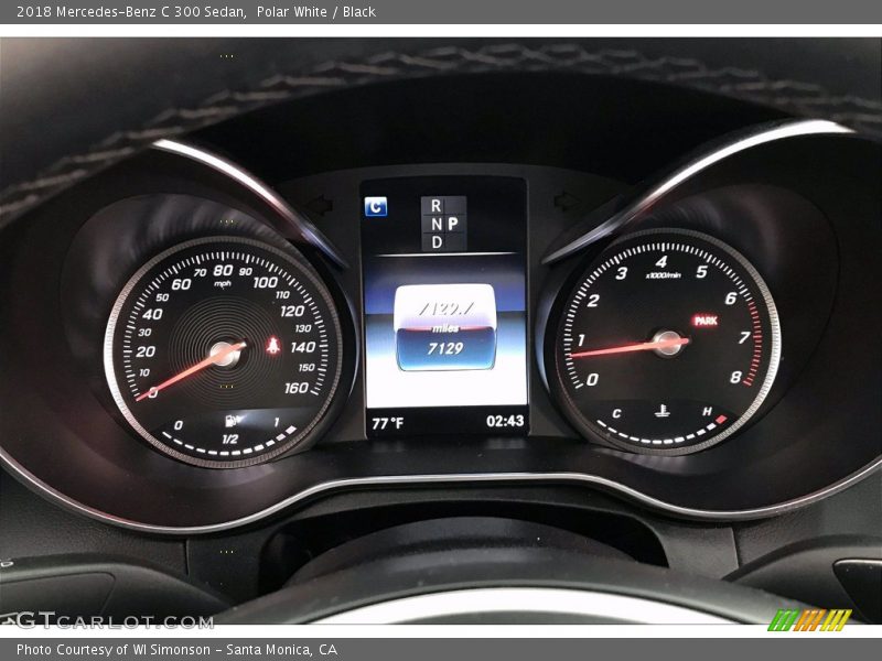 Polar White / Black 2018 Mercedes-Benz C 300 Sedan