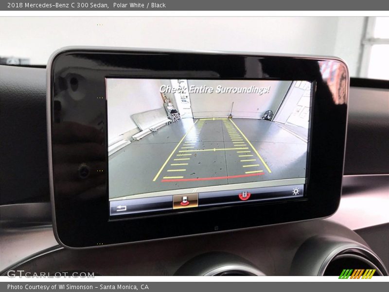Polar White / Black 2018 Mercedes-Benz C 300 Sedan