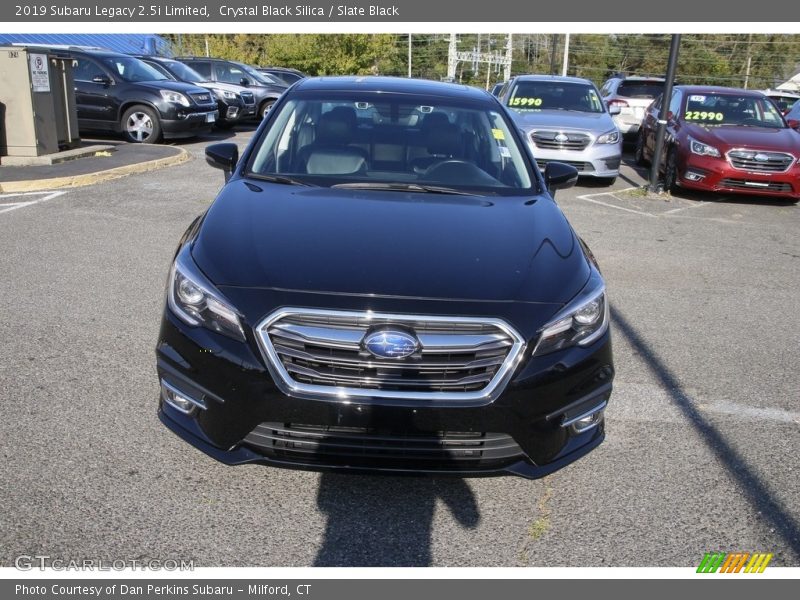 Crystal Black Silica / Slate Black 2019 Subaru Legacy 2.5i Limited