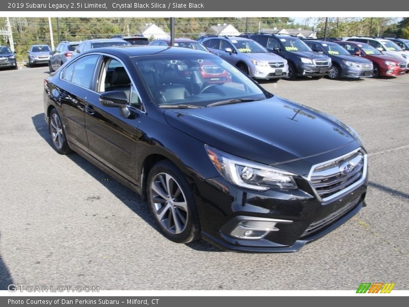 Crystal Black Silica / Slate Black 2019 Subaru Legacy 2.5i Limited